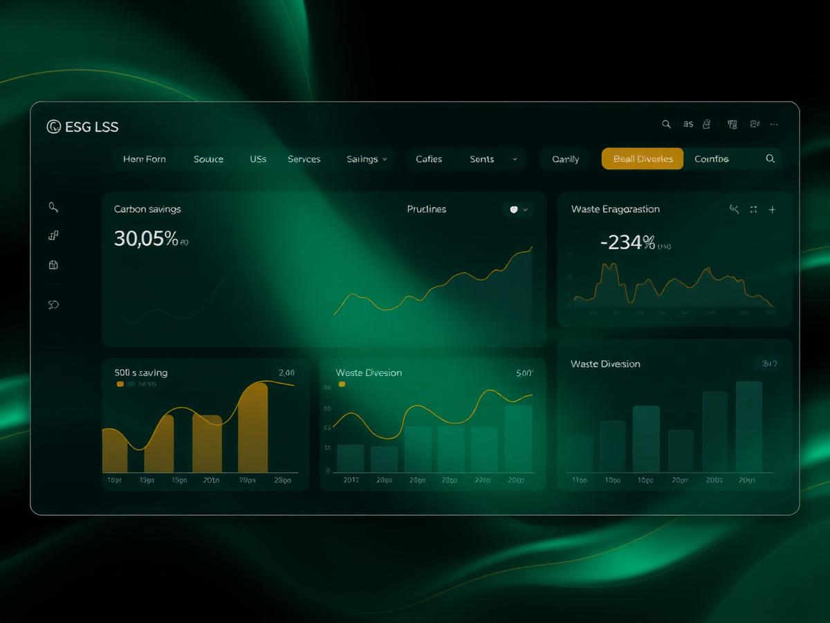 ESG analytics dashboard